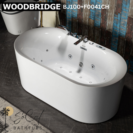 Product Review: Woodbridge BJ100+F0041CH 59" Whirlpool & Air Bubble Combo Bathtub