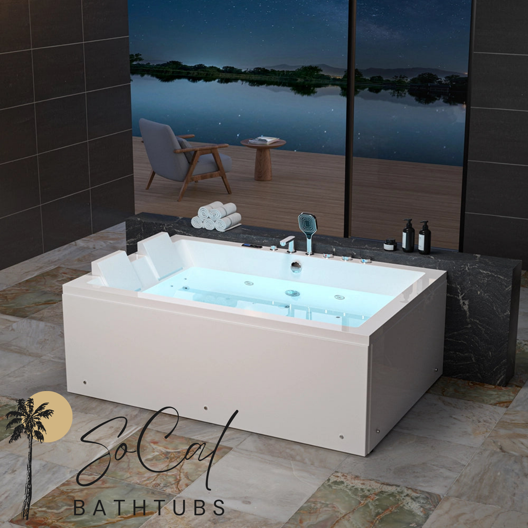 Empava EMPV-71PRO04 Review: The Ultimate 2-Person Alcove Whirlpool Tub