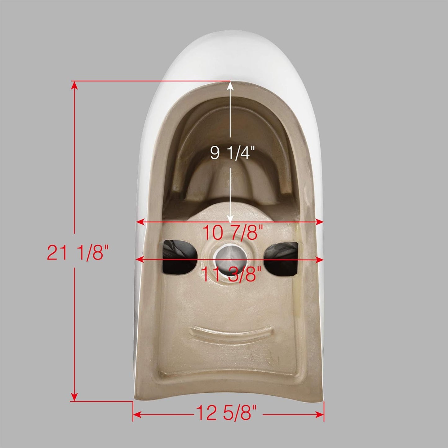 WOODBRIDGE T-0044 | One-Piece Smart Bidet Toilet | with Dual Flush, Heated Seat & Warm Air Dryer, White