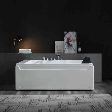 Luxurious Relaxation Awaits: The 72" Empava 2-Person Whirlpool Tub