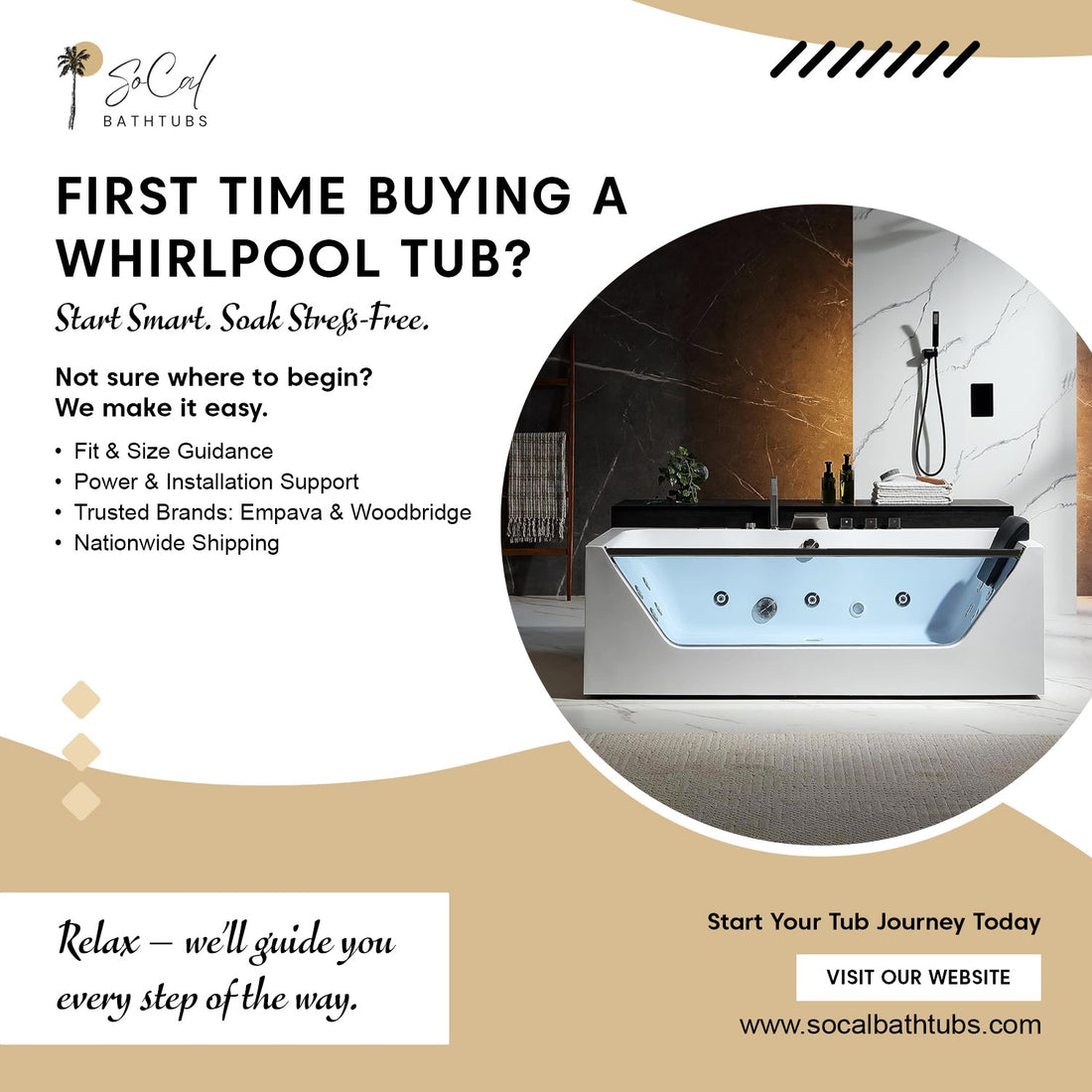 First Time Buying a Whirlpool Tub? Here's Everything You Need to Know