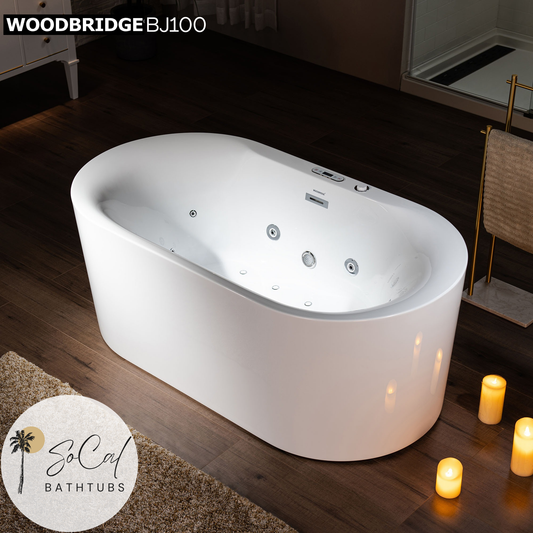 Product Review: Woodbridge BJ100 59" Freestanding Whirlpool and Air Massage Bathtub