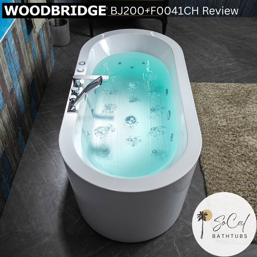 Product Review: Woodbridge BJ200+F0041CH 66.5" Freestanding Whirlpool and Air Tub with Integrated Faucet