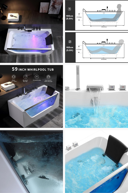 Product Review: EMPV-59JT408LED Whirlpool Bathtub – A Customer Favorite at SoCal Bathtubs