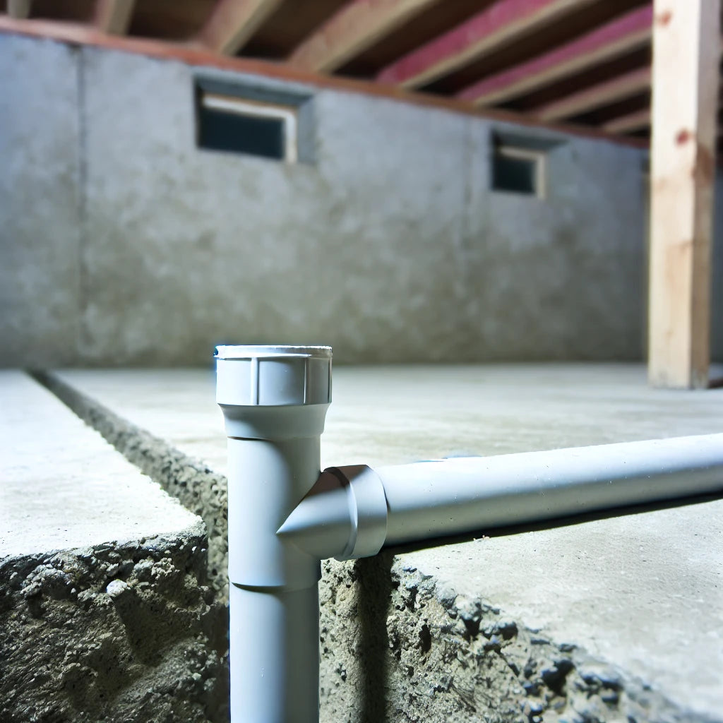 What is the cost to rough-in plumbing into a basement bathroom?