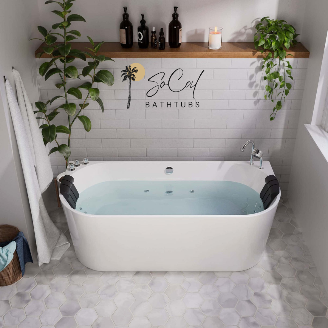 Empava EMPV-71AIS08 71" Whirlpool Bathtub Review: Spacious Freestanding Tub with Jets & Faucet for Spa-Inspired Bathroom Design