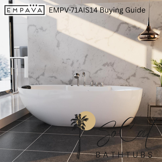Empava 71AIS14 71" Round Freestanding Whirlpool Tub Review – A Spa-Inspired Centerpiece for Modern Bathroom Design