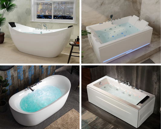 Bathtub Installation 101: Choosing the Right Tub for Your Space