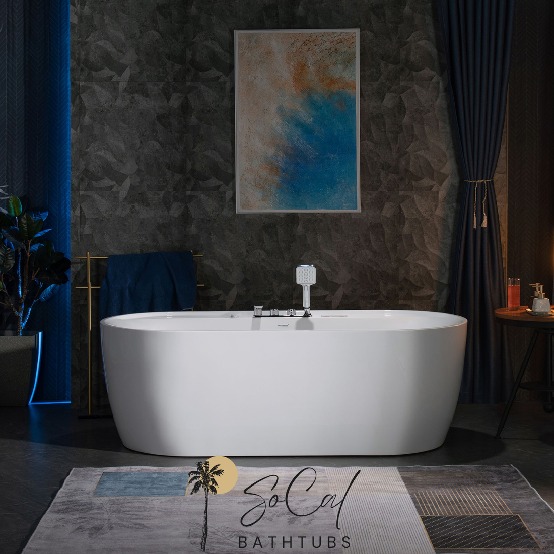 Woodbridge BJ500+F0041CH 72" Whirlpool & Air Tub Review: Best Freestanding Spa Tub with Built-In Faucet