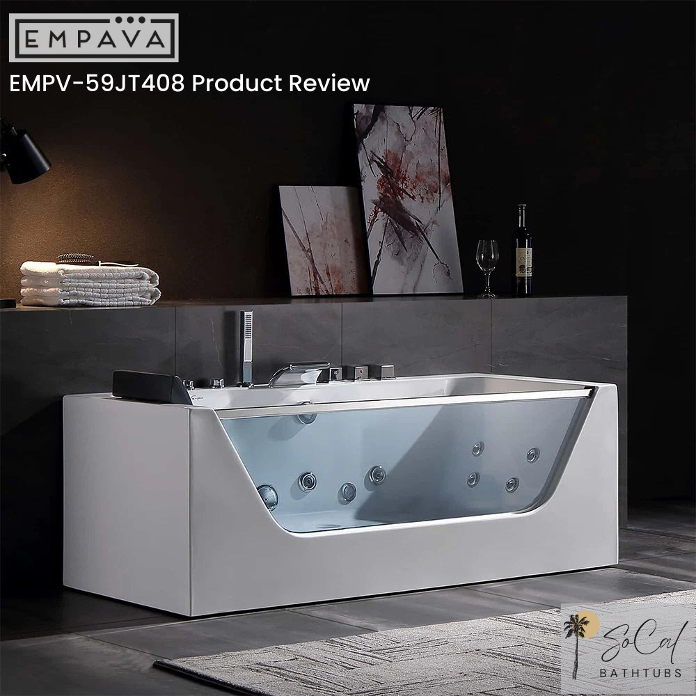 Product Review: EMPV-59JT408LED Whirlpool Bathtub – A Customer Favorite at SoCal Bathtubs