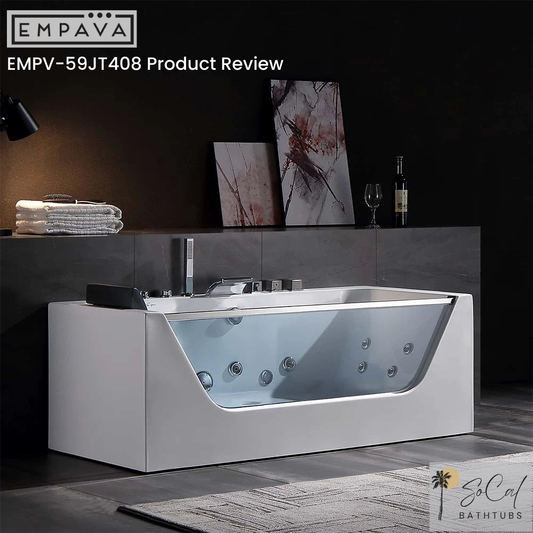 Product Review: EMPV-59JT408LED Whirlpool Bathtub – A Customer Favorite at SoCal Bathtubs