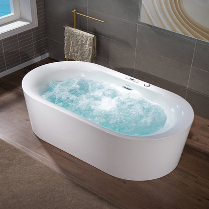 Woodbridge BJ200 66.5-inch freestanding hybrid tub with whirlpool jets turned on.jpg
