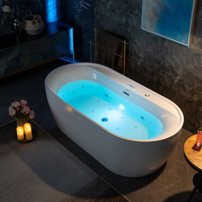 Woodbridge BJ500 72" Heated Whirlpool & Air Tub | SoCal Bathtubs