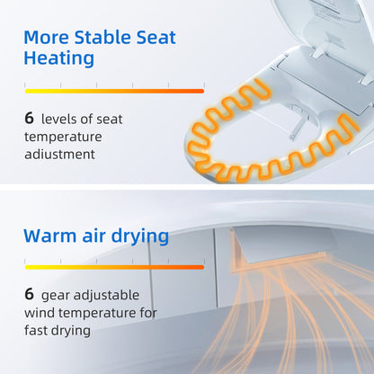 WOODBRIDGE T-0080 | One-Piece Smart Bidet Toilet | with Auto Open/Close, Child Wash, ADA Chair Height & 1000g MaP Dual Flush