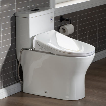 WOODBRIDGE T-0081 | One-Piece Smart Bidet Toilet | with Auto Open/Close, Child Wash & 1000g MaP Dual Flush