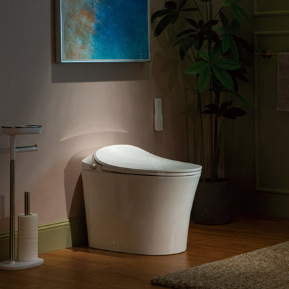 WOODBRIDGE LT610 | Smart Bidet Toilet | Hands-Free Auto Open/Close, Auto Flush & Heated Seat | Night Light