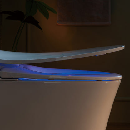 WOODBRIDGE LT610 | Smart Bidet Toilet | Hands-Free Auto Open/Close, Auto Flush & Heated Seat | Night Light