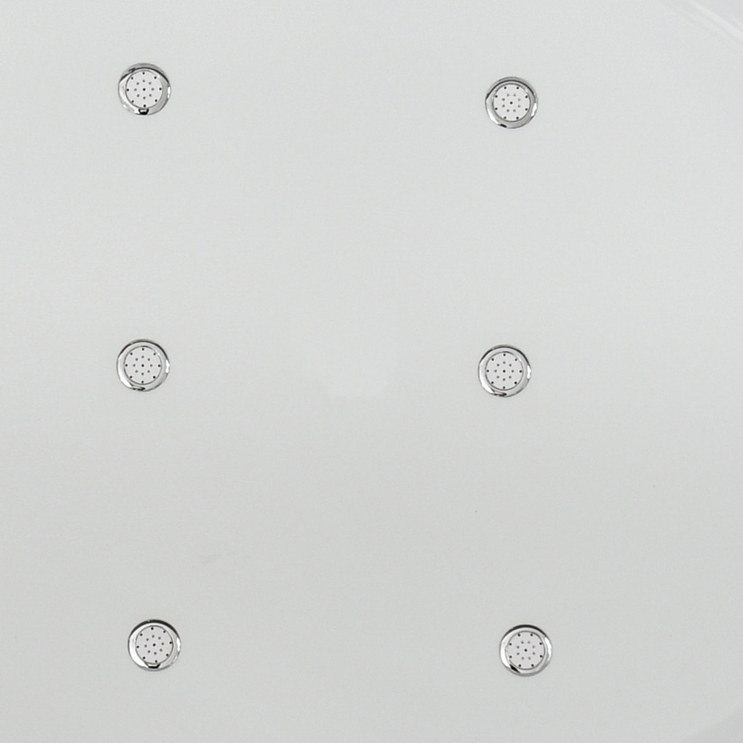 WOODBRIDGE B0031 BLACK 67" Air Bubble Freestanding Bathtub with Chrome Overflow & Drain