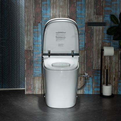 WOODBRIDGE B0930S | Smart Bidet Toilet | with Auto Open/Close, Auto Flush, Heated Seat & Dual Flush