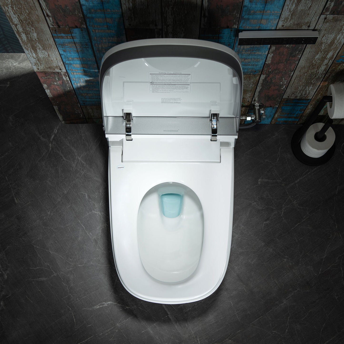 WOODBRIDGE B0930S | Smart Bidet Toilet | with Auto Open/Close, Auto Flush, Heated Seat & Dual Flush