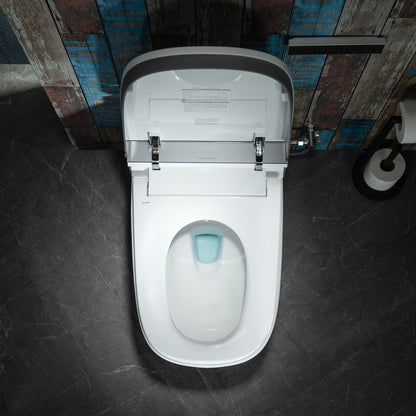 WOODBRIDGE B0930S | Smart Bidet Toilet | with Auto Open/Close, Auto Flush, Heated Seat & Dual Flush