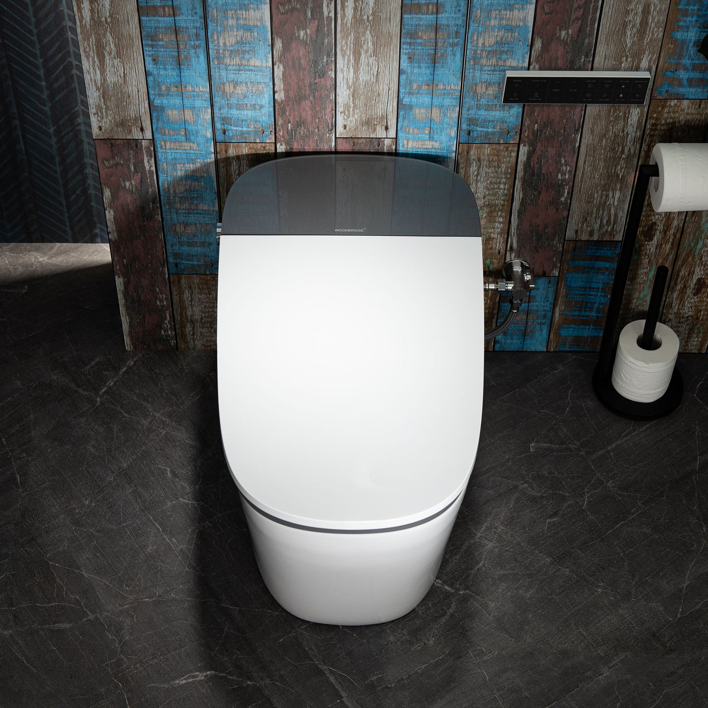 WOODBRIDGE B0930S | Smart Bidet Toilet | with Auto Open/Close, Auto Flush, Heated Seat & Dual Flush