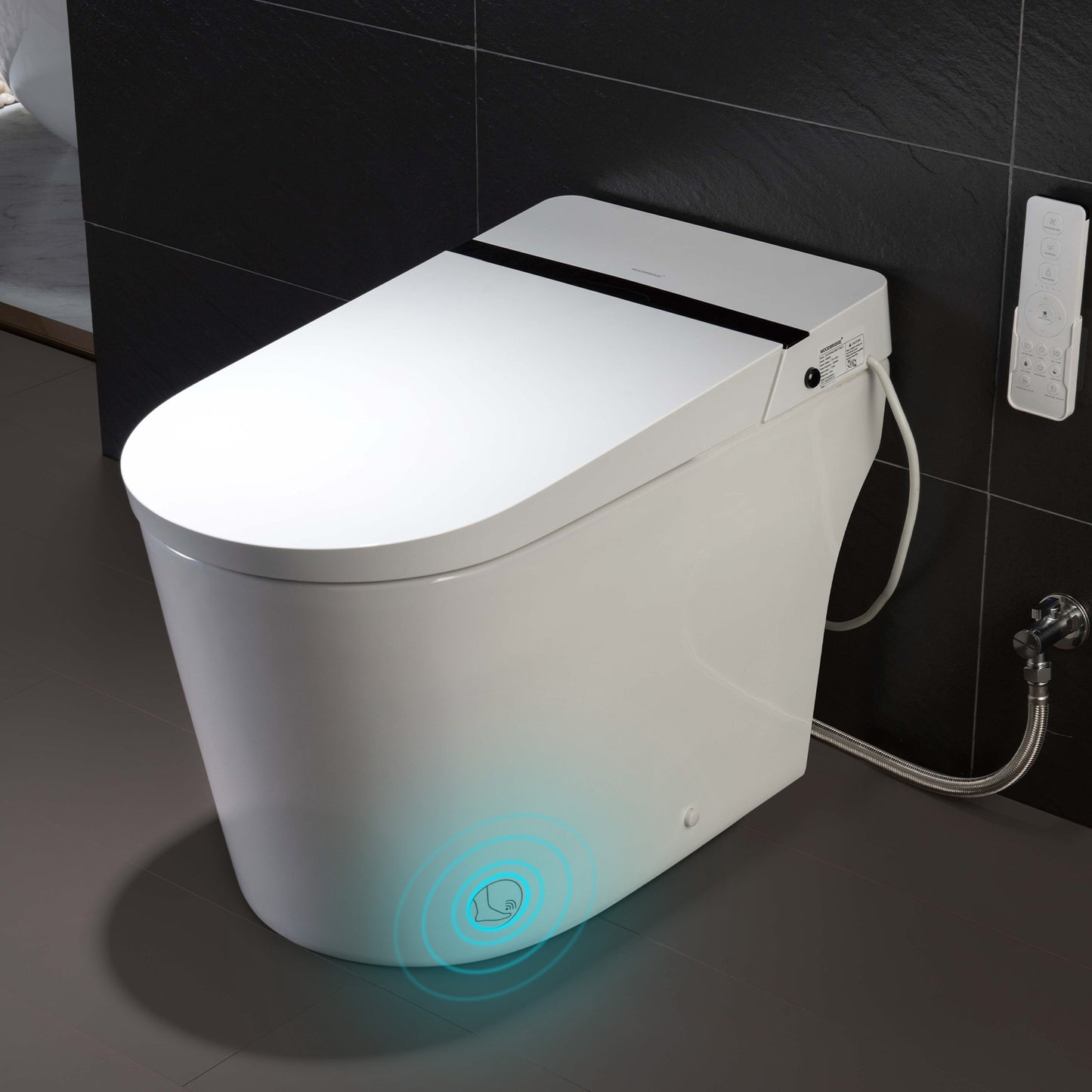 Best Seller WOODBRIDGE B0990S | Smart Bidet Toilet | Automatic Flush & Hands-Free Open/Close | Heated Seat & Remote