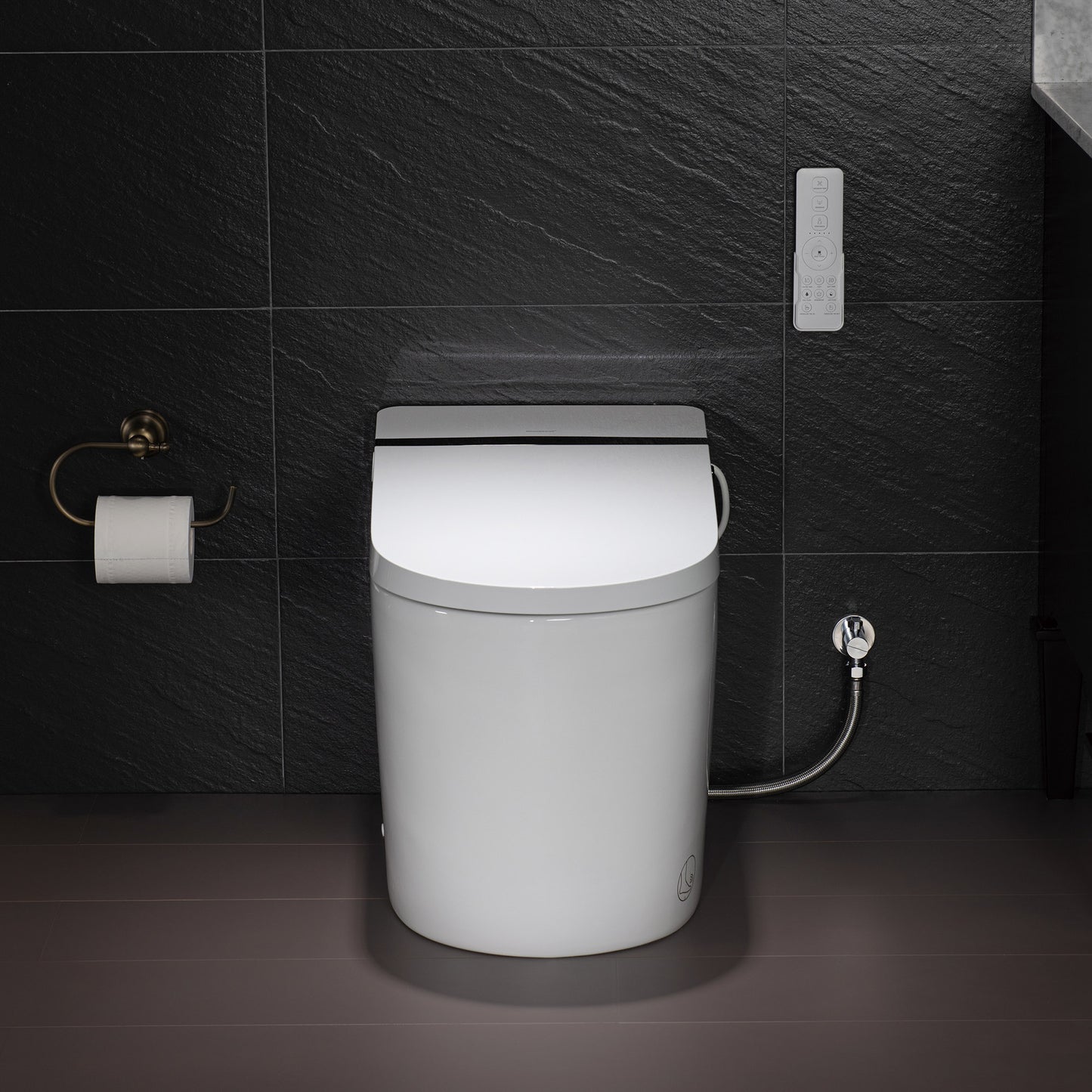 Best Seller WOODBRIDGE B0990S | Smart Bidet Toilet | Automatic Flush & Hands-Free Open/Close | Heated Seat & Remote