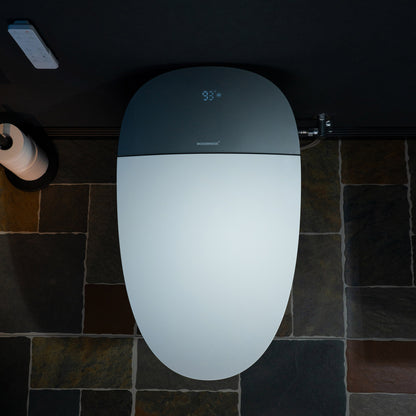 WOODBRIDGE EBT230 | Smart Bidet Toilet | Auto Open & Close with Foot Sensor | Hands-Free Auto Flush with Heated Seat