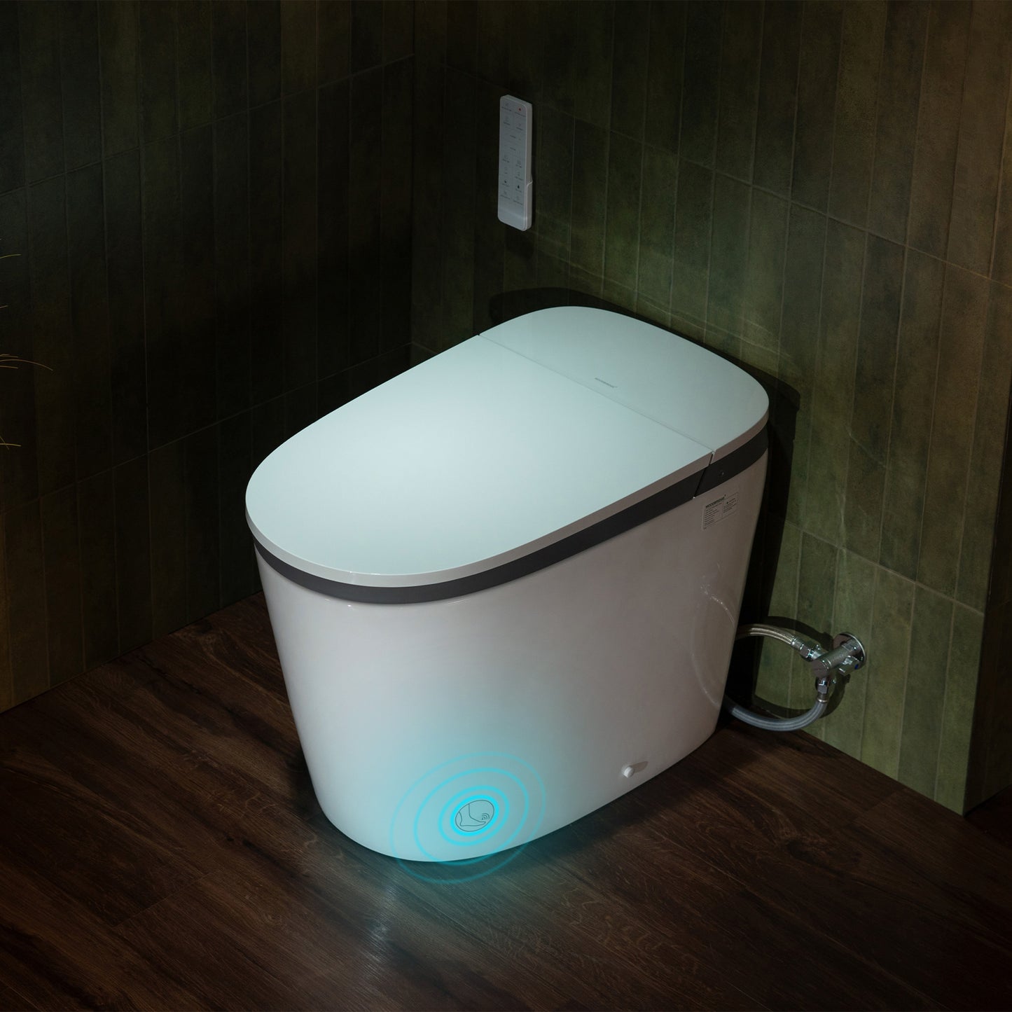WOODBRIDGE EBT350 | ADA-Compliant Smart Bidet Toilet | Automatic Open/Close Lid | Heated Seat | Auto Flush