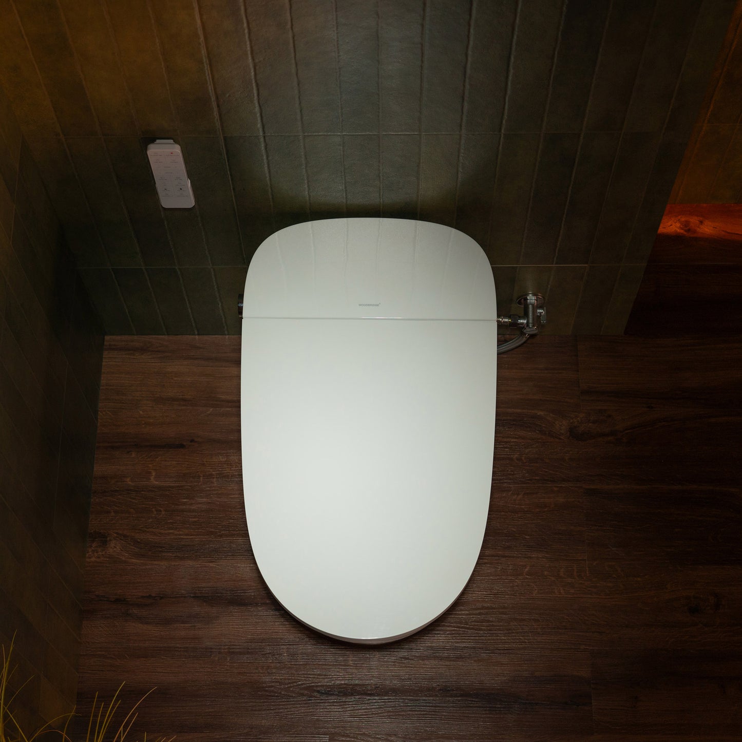 WOODBRIDGE EBT350 | ADA-Compliant Smart Bidet Toilet | Automatic Open/Close Lid | Heated Seat | Auto Flush