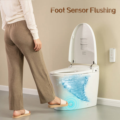 WOODBRIDGE B0970S-3.0 | Smart Bidet Toilet | Auto Flush | Heated Seat & Foot Sensor