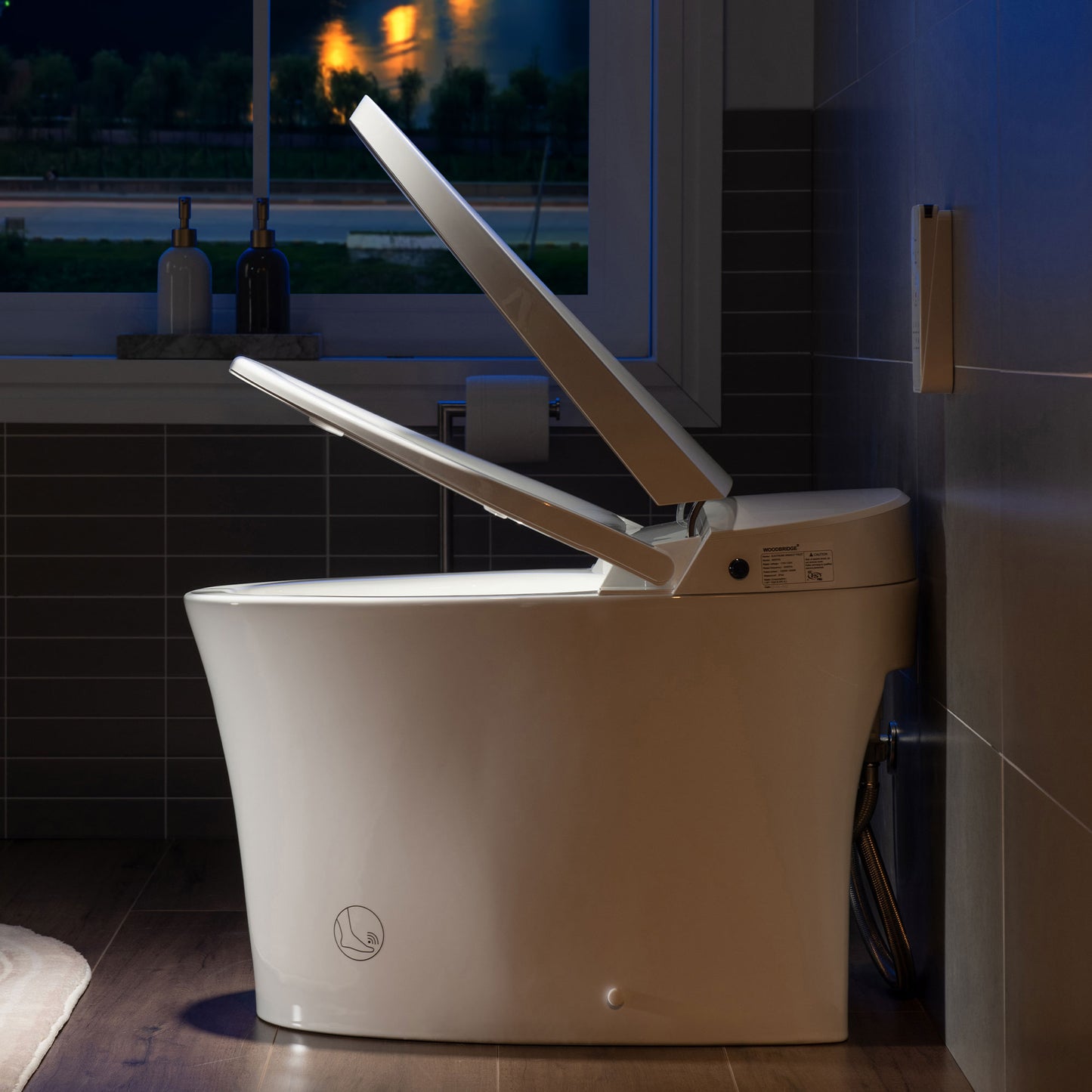 WOODBRIDGE B0970S-3.0 | Smart Bidet Toilet | Auto Flush | Heated Seat & Foot Sensor