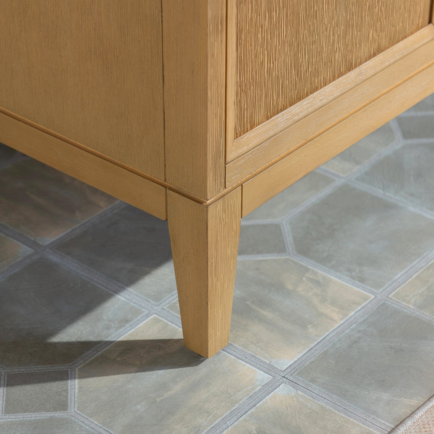 WOODBRIDGE 37" | Single Sink Bathroom Vanity | Engineered Stone Top, Solid Wood Frame, Soft-Close Drawers