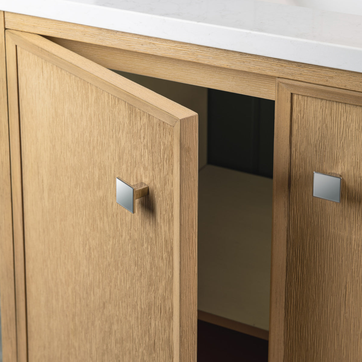 WOODBRIDGE 37" | Single Sink Bathroom Vanity | Engineered Stone Top, Solid Wood Frame, Soft-Close Drawers