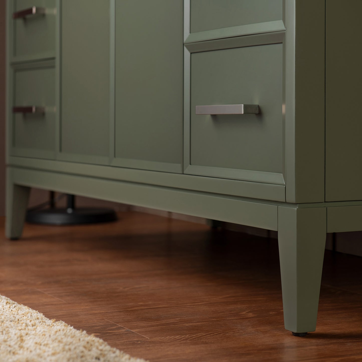 WOODBRIDGE 49" | Single Sink Bathroom Vanity | with Engineered Stone Top, Solid Wood Frame, Soft-Close Drawers