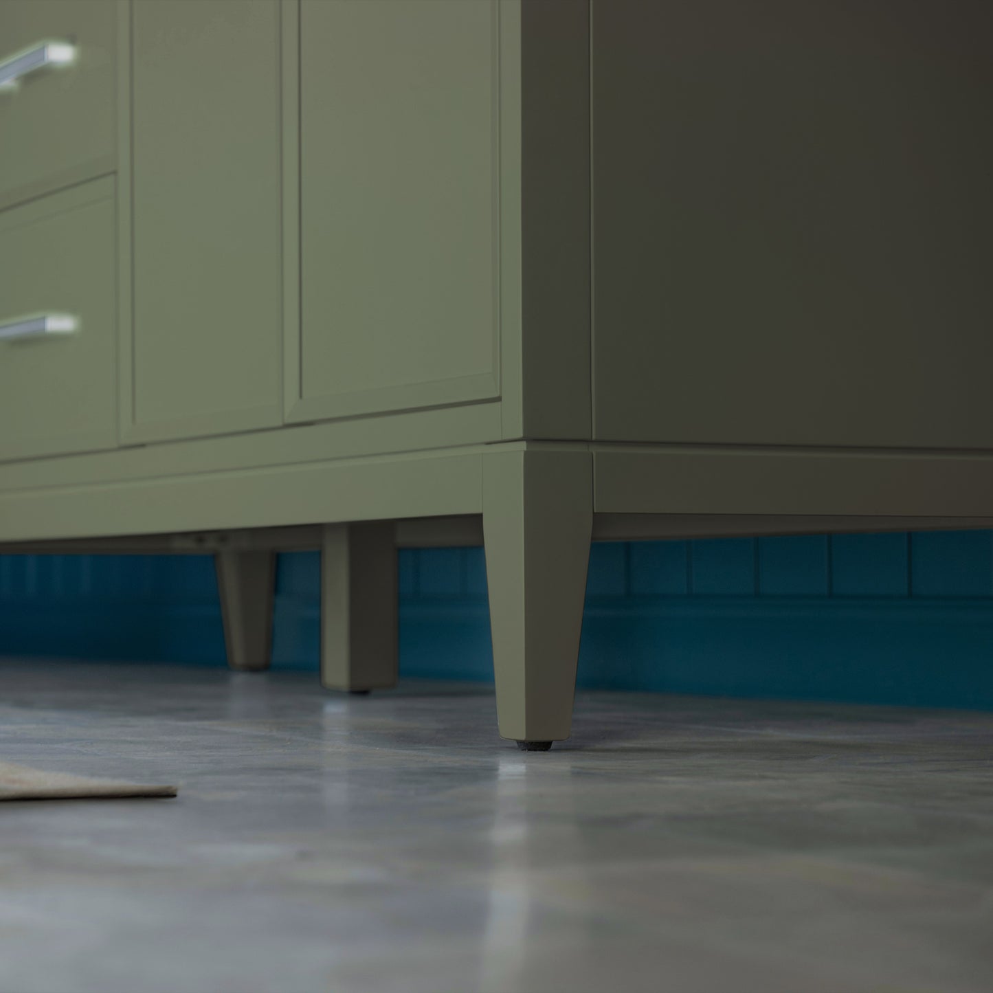 WOODBRIDGE 73" | Double Sink Bathroom Vanity | with Engineered Stone Top, Solid Wood Frame, Soft-Close Drawers