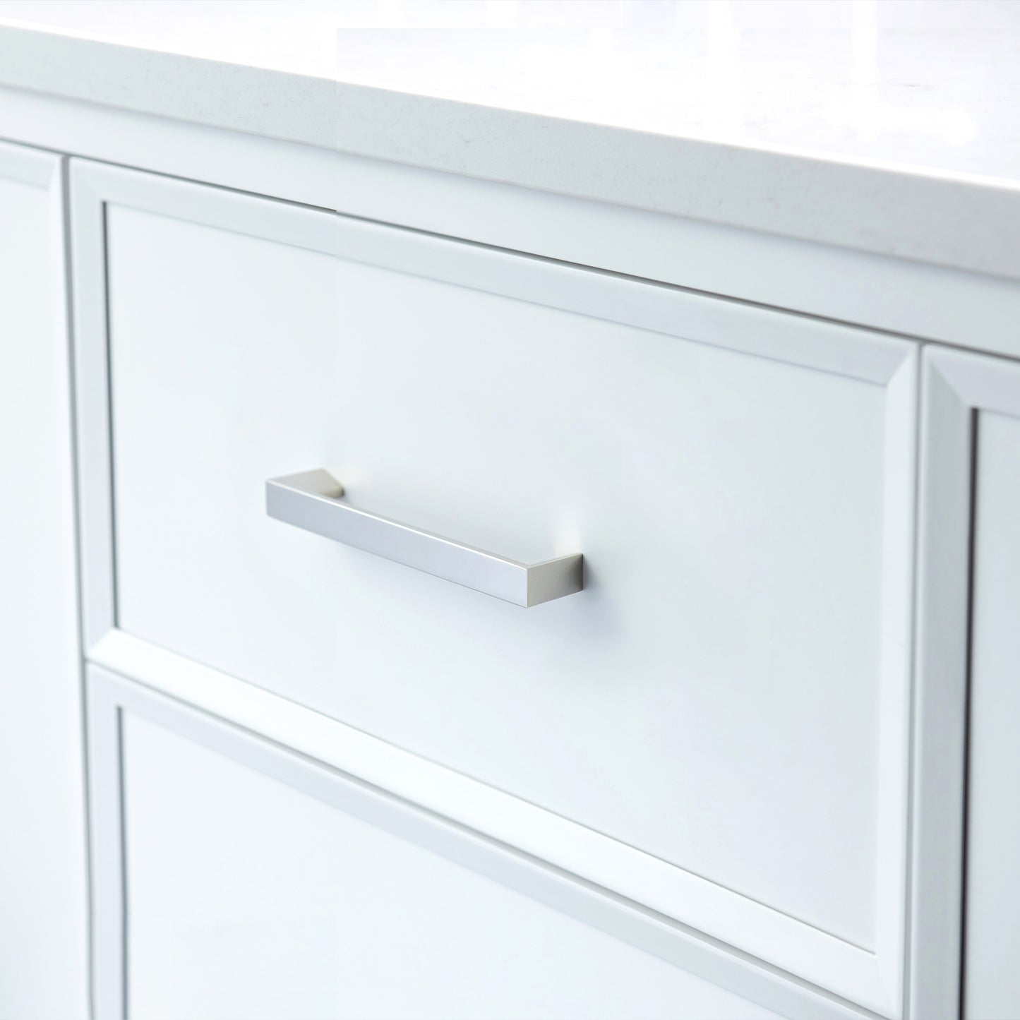 WOODBRIDGE 73" | Double Sink Bathroom Vanity | with Engineered Stone Top, Solid Wood Frame, Soft-Close Drawers