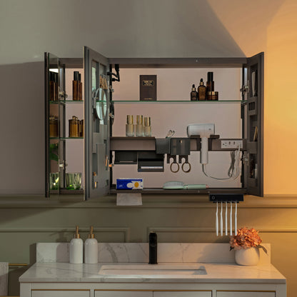 WOODBRIDGE | Smart Medicine Cabinet | with LED Lighting, Anti-Fog Mirror & Compact Bathroom Storage
