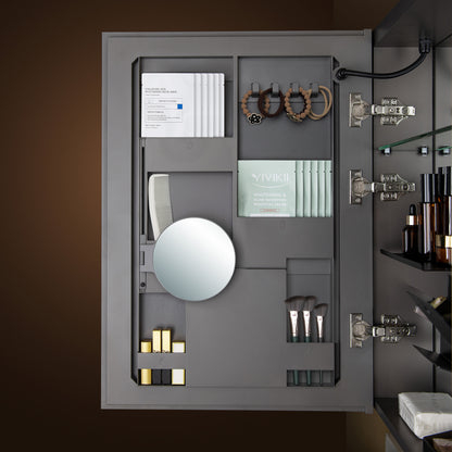 WOODBRIDGE | Smart Medicine Cabinet | with LED Lighting, Anti-Fog Mirror & Compact Bathroom Storage