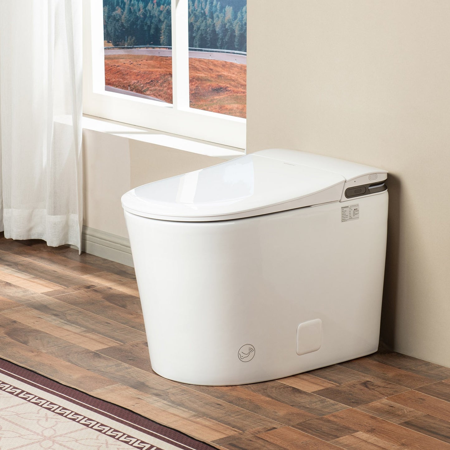 WOODBRIDGE GT100 | Smart Toilet | with Auto Open/Close, Heated Seat & Auto Flush | ADA Standard Height