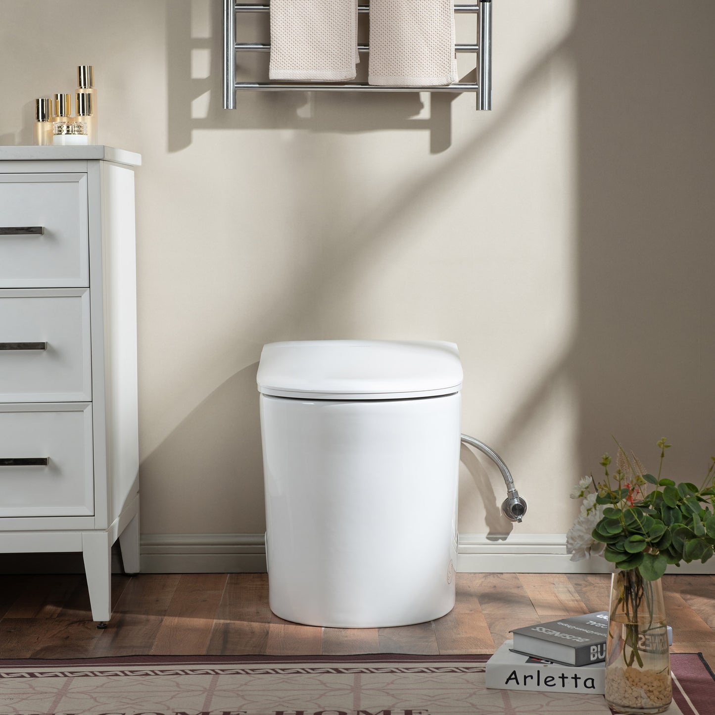 WOODBRIDGE GT100 | Smart Toilet | with Auto Open/Close, Heated Seat & Auto Flush | ADA Standard Height