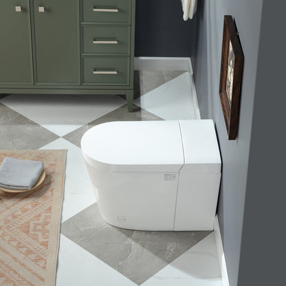 WOODBRIDGE CHT002 | Smart Toilet | with Auto Open/Close, Auto Flush & Heated Seat (No Bidet)
