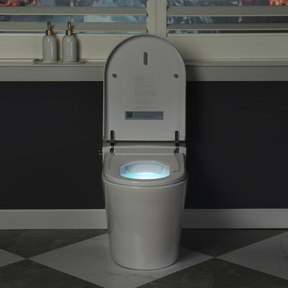WOODBRIDGE CHT002 | Smart Toilet | with Auto Open/Close, Auto Flush & Heated Seat (No Bidet)
