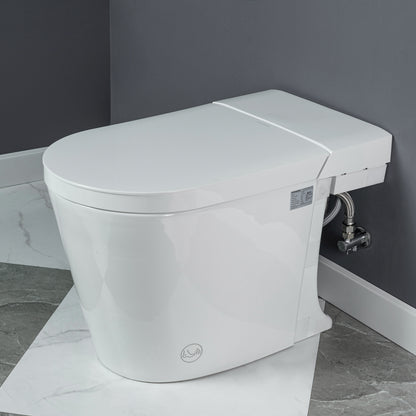 WOODBRIDGE CHT002 | Smart Toilet | with Auto Open/Close, Auto Flush & Heated Seat (No Bidet)