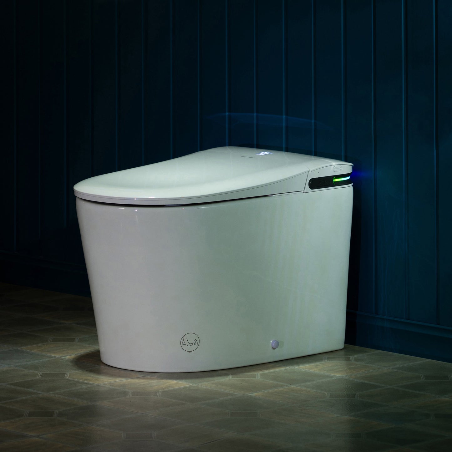 WOODBRIDGE GT071-2.0 |  ADA Height Smart Bidet Toilet | with Auto Lid, UV Nozzle & Warm Air Dryer