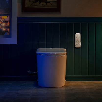 WOODBRIDGE GT071-2.0 |  ADA Height Smart Bidet Toilet | with Auto Lid, UV Nozzle & Warm Air Dryer