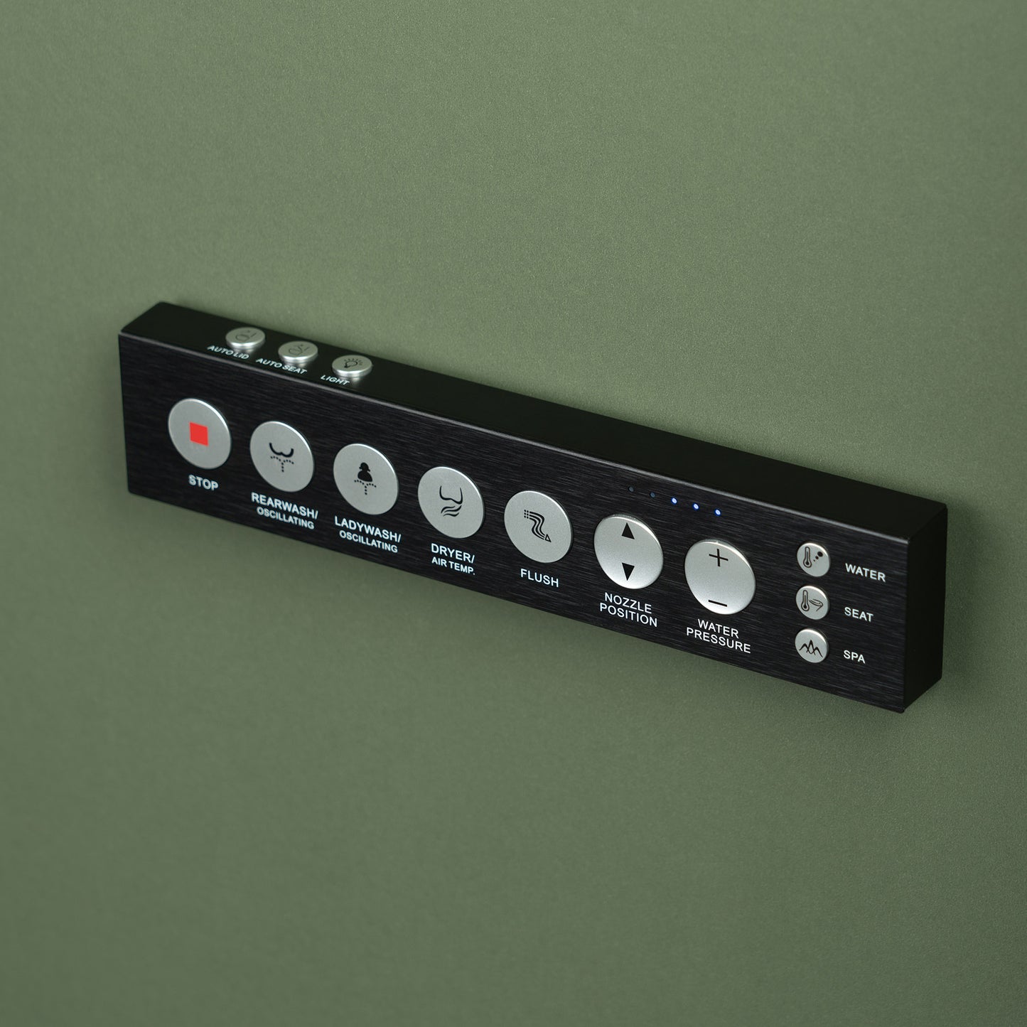 WOODBRIDGE EBT-MB03-2.0 | Square Smart Bidet Toilet | Auto Flush, Heated Seat | Matte Black Finish