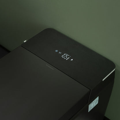 WOODBRIDGE EBT-MB03-2.0 | Square Smart Bidet Toilet | Auto Flush, Heated Seat | Matte Black Finish
