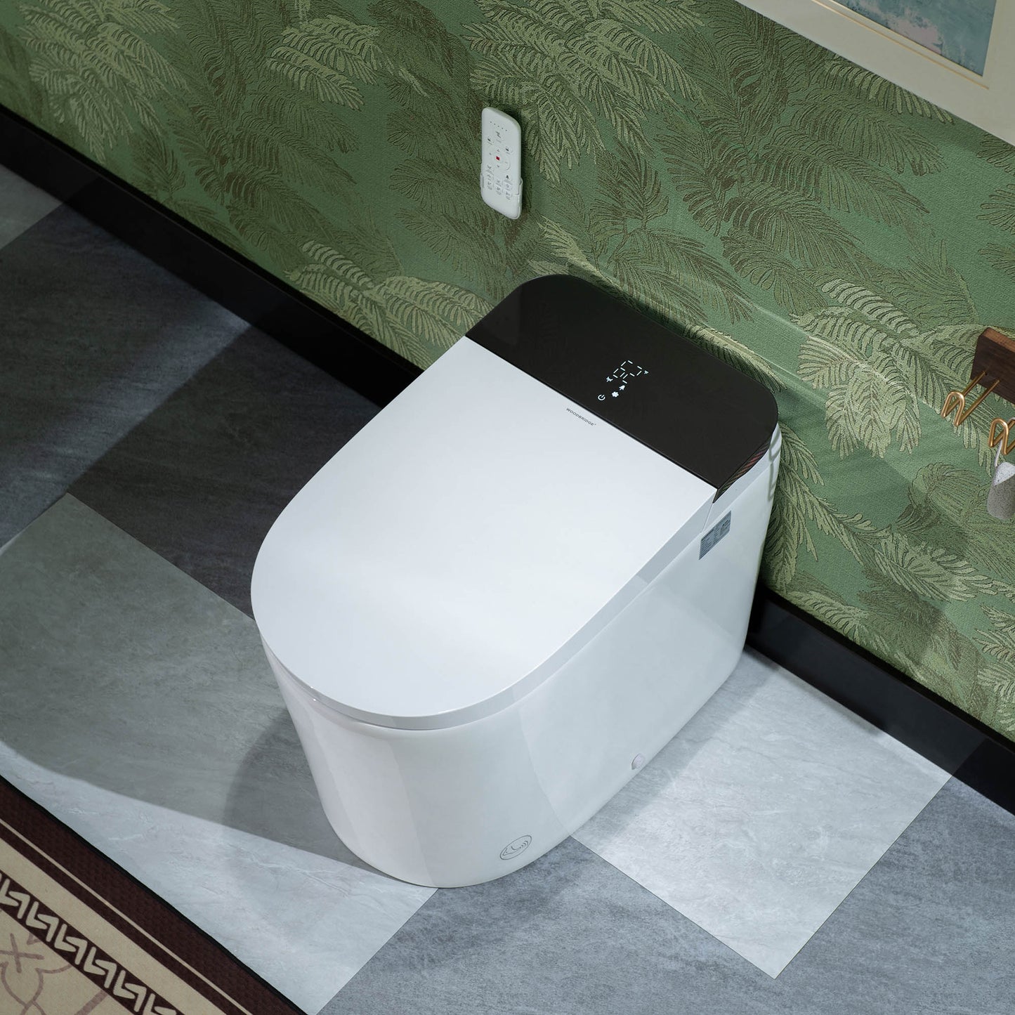 WOODBRIDGE GT076 | Smart Bidet Toilet | Auto Open+Close | Heated Seat | 1000g MaP Flush